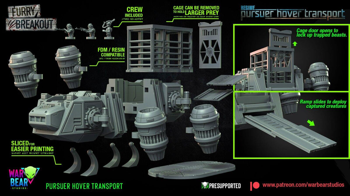 Imperial hover transport star wars legion rpg shatterpoint compatible warbear