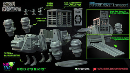 Imperial hover transport star wars legion rpg shatterpoint compatible warbear