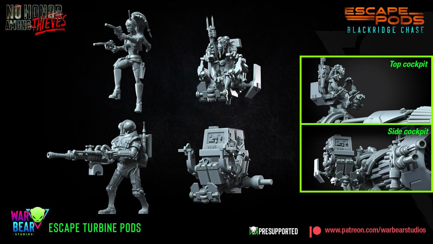 Turbine pods - blackridge chase star wars legion rpg shatterpoint compatible warbear