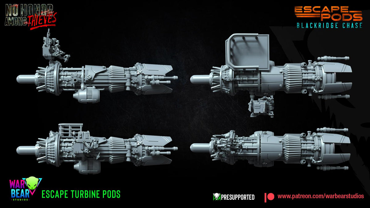 Turbine pods - blackridge chase star wars legion rpg shatterpoint compatible warbear