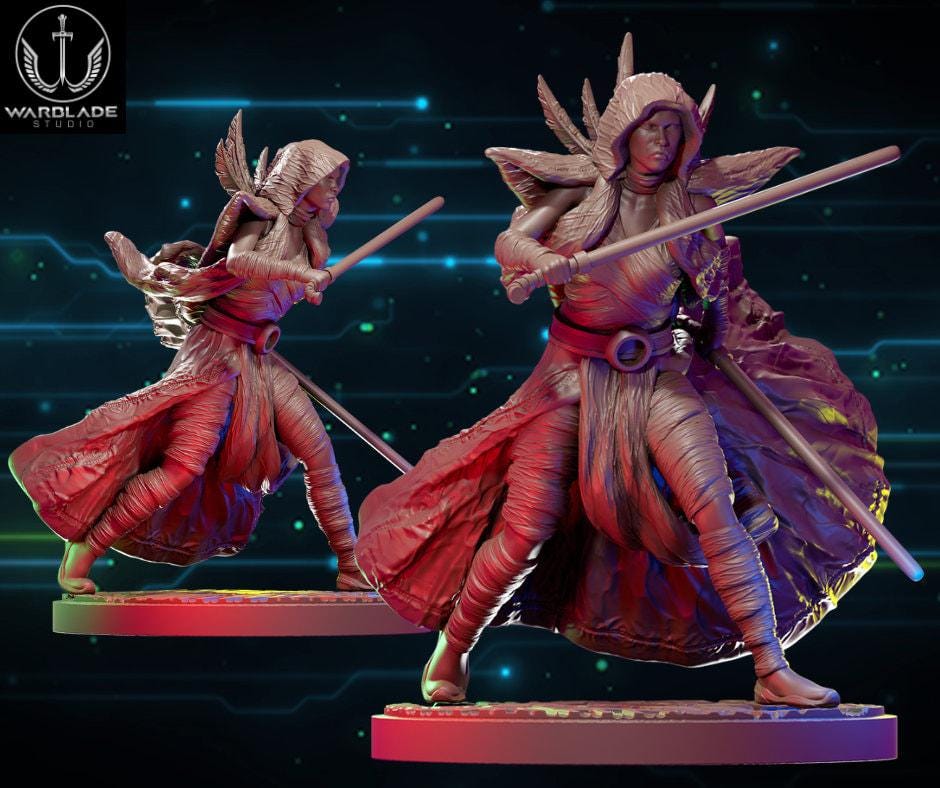 Asajj proxy - star wars legion / shatterpoint compatible - warblade studio