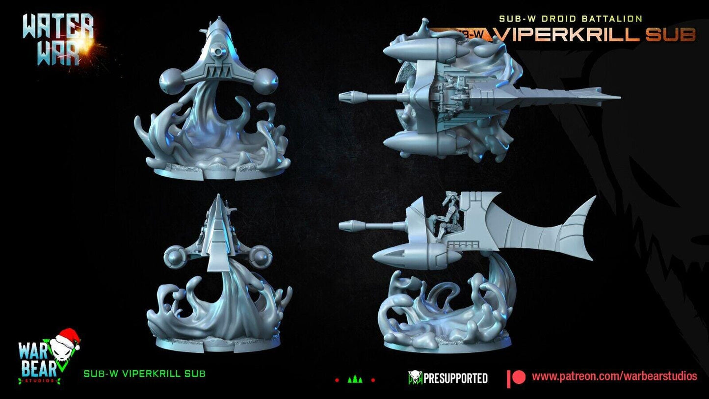 Clanker droid viperkrill sub star wars legion shatterpoint compatible warbear