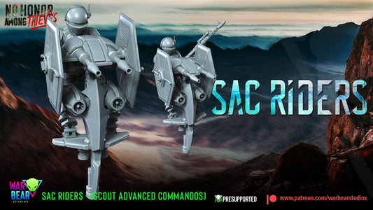 2 x sac scout advanced commando riders star wars legion rpg shatterpoint warbear
