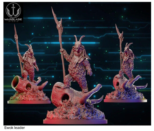Ewok primary leader proxy - star wars legion shatterpoint compatible warblade