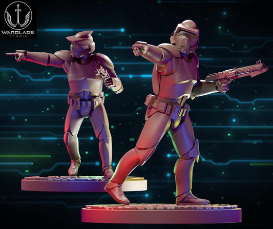 Clone trooper stak proxy - star wars legion shatterpoint compatible warblade