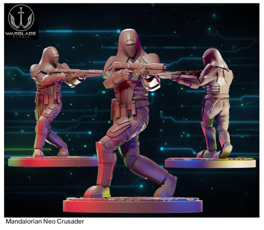 Mandalorian neo crusader 1 - star wars legion shatterpoint compatible warblade