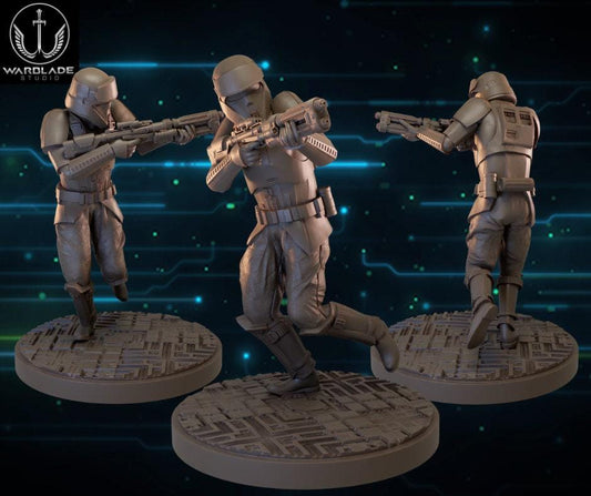 2 x shore troopers proxy - star wars legion shatterpoint compatible warblade