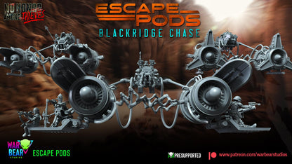 Escape pods - blackridge chase star wars legion rpg shatterpoint compatible warbear