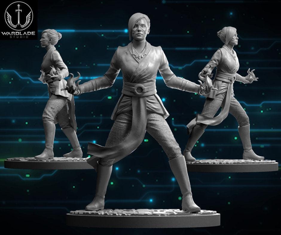Merrin proxy - star wars legion / shatterpoint compatible - warblade