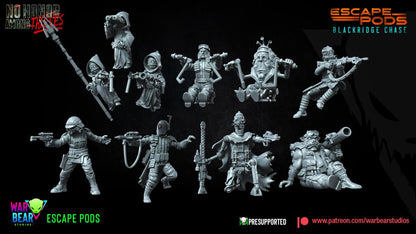 Escape pods - blackridge chase star wars legion rpg shatterpoint compatible warbear