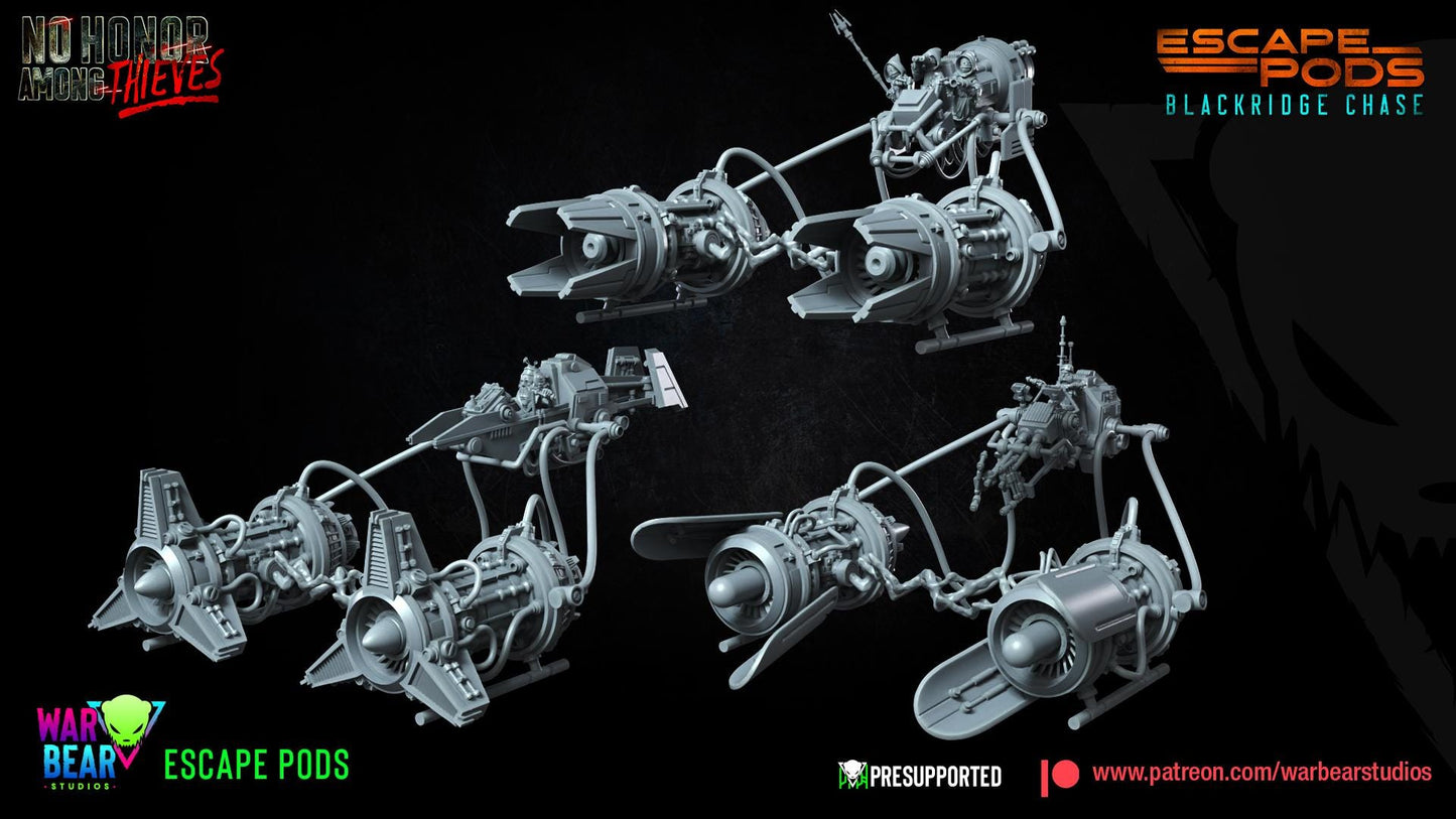 Escape pods - blackridge chase star wars legion rpg shatterpoint compatible warbear