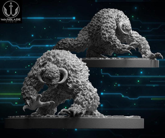 Wampa 2 proxy - star wars legion shatterpoint compatible warblade