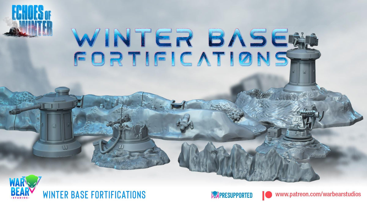 Winter base fortifications star wars legion shatterpoint war bear