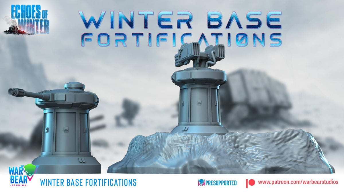 Winter base fortifications star wars legion shatterpoint war bear