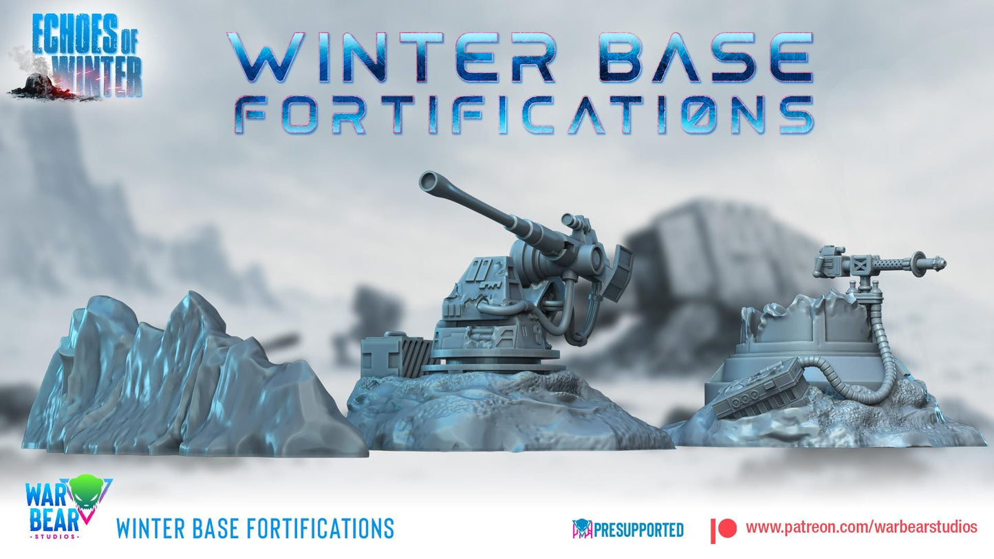 Winter base fortifications star wars legion shatterpoint war bear