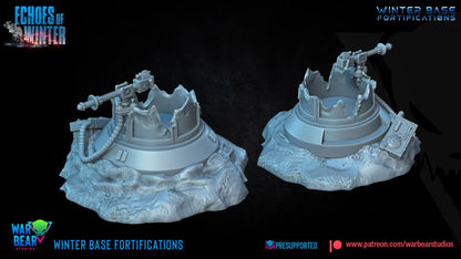 Winter base fortifications star wars legion shatterpoint war bear