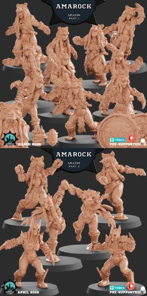 Amazon - amarock fantasy football team  - realm of paths
