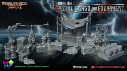 Smuggling docks equipment star wars rpg legion shatterpoint compatible  war bear