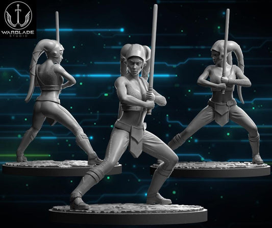 Aayla secura proxy - star wars legion shatterpoint compatible warblade
