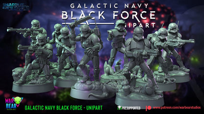 18 imperial blackforce troopers star wars legion rpg shatterpoint warbear