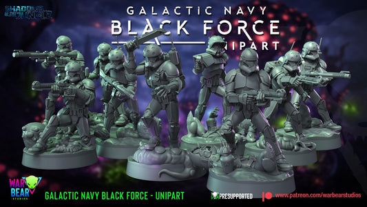 18 imperial blackforce troopers star wars legion rpg shatterpoint warbear