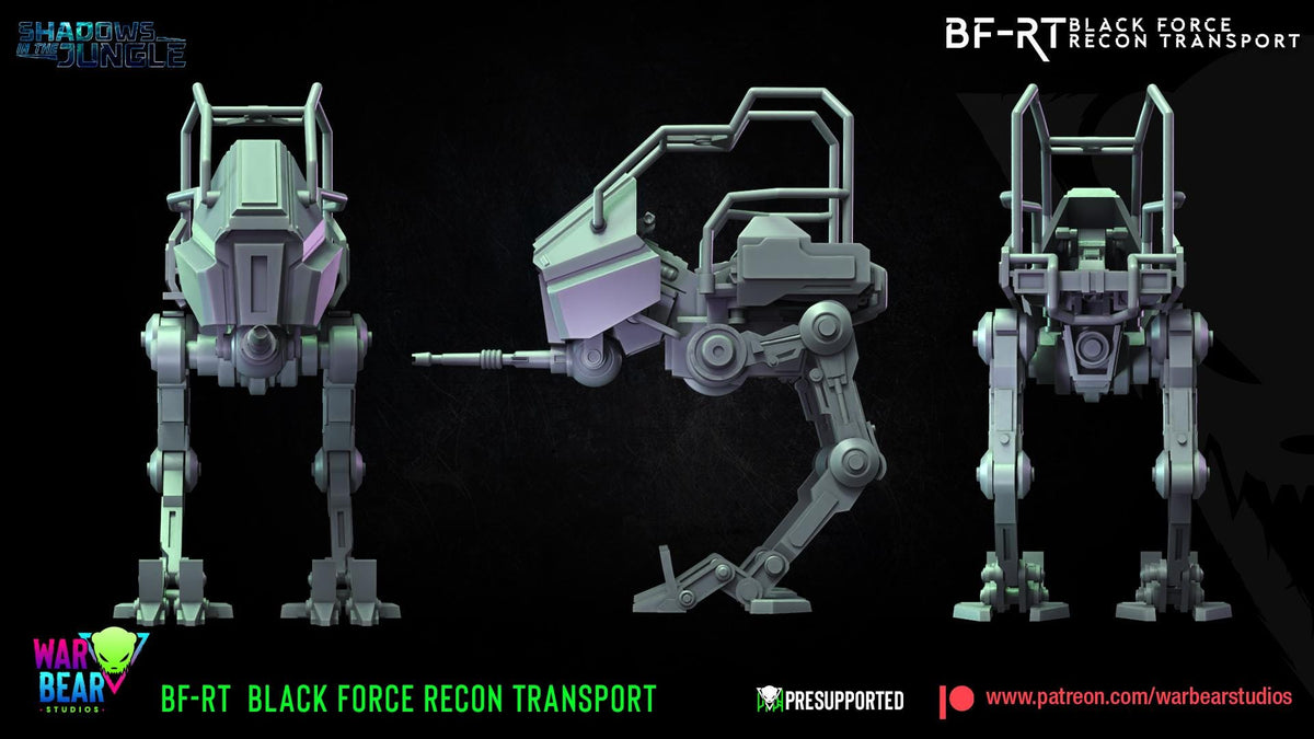 Bf-rt imperial recon transport walker star wars rpg legion shatterpoint war bear