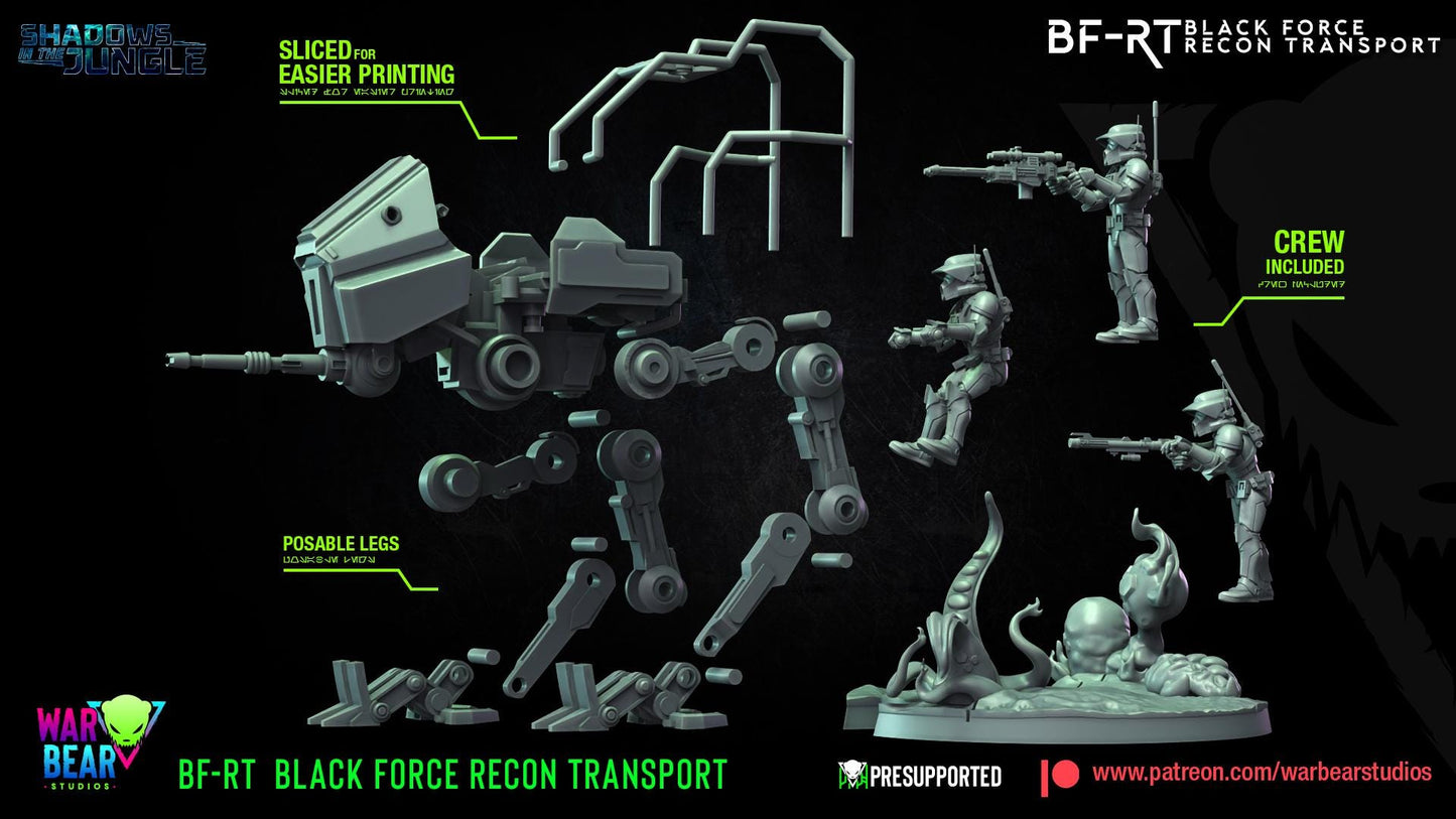 Bf-rt imperial recon transport walker star wars rpg legion shatterpoint war bear