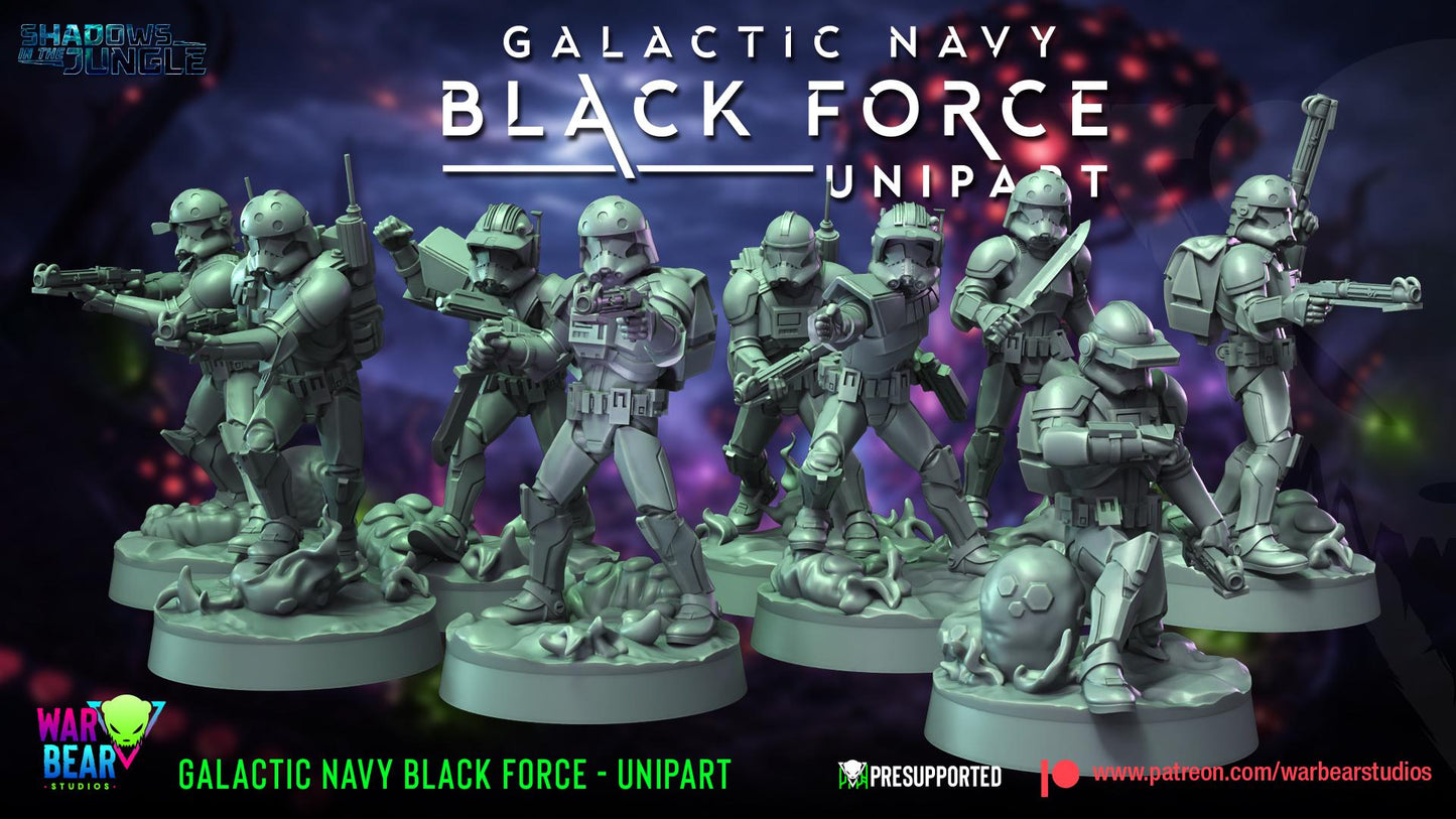 18 imperial blackforce troopers star wars legion rpg shatterpoint warbear