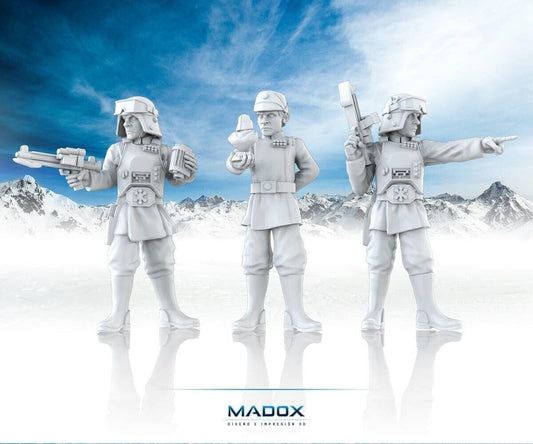 3 imperial commanders star wars rpg legion shatterpoint compatible  war bear
