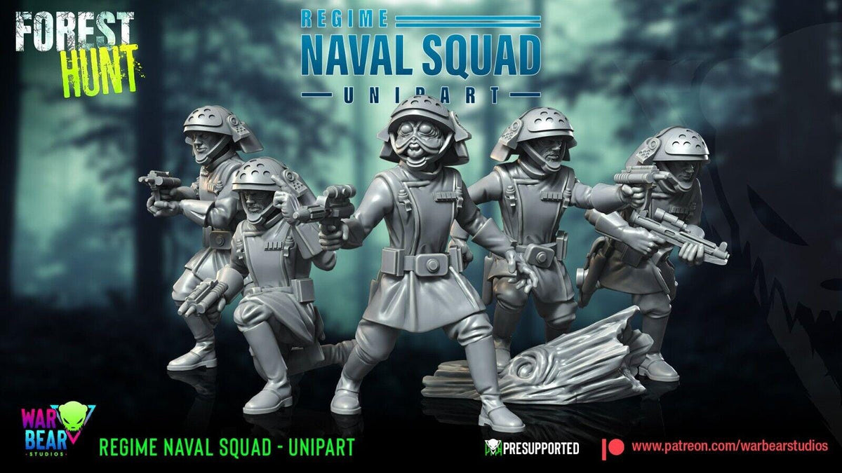 9 forest imp navy troops star wars rpg legion shatterpoint compatible - war bear