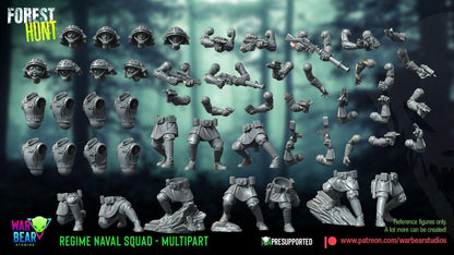 9 forest imp navy troops star wars rpg legion shatterpoint compatible - war bear