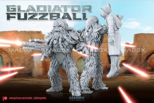 2 wookie gladiator krrsan star wars rpg legion shatterpoint compatible  war bear