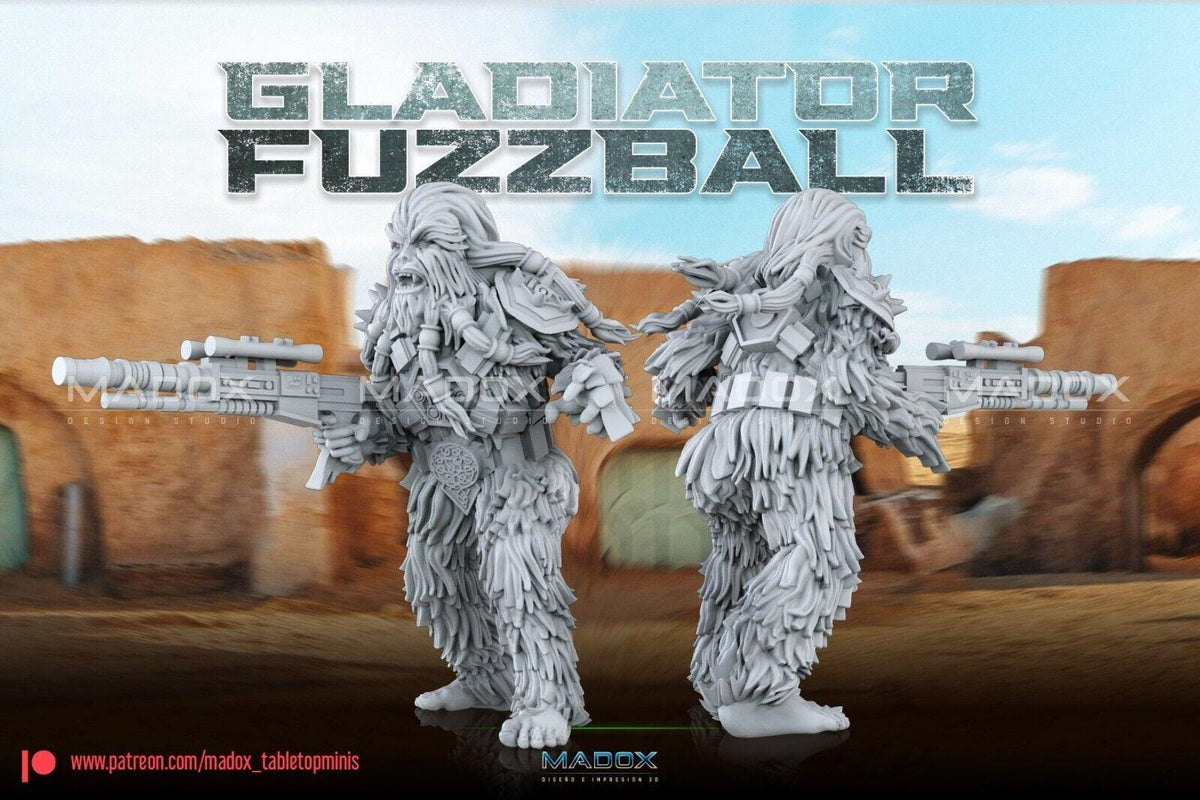 2 wookie gladiator krrsan star wars rpg legion shatterpoint compatible  war bear
