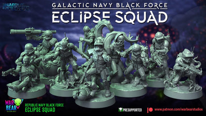 8 x imperial eclipse squad star wars rpg legion shatterpoint - war bear