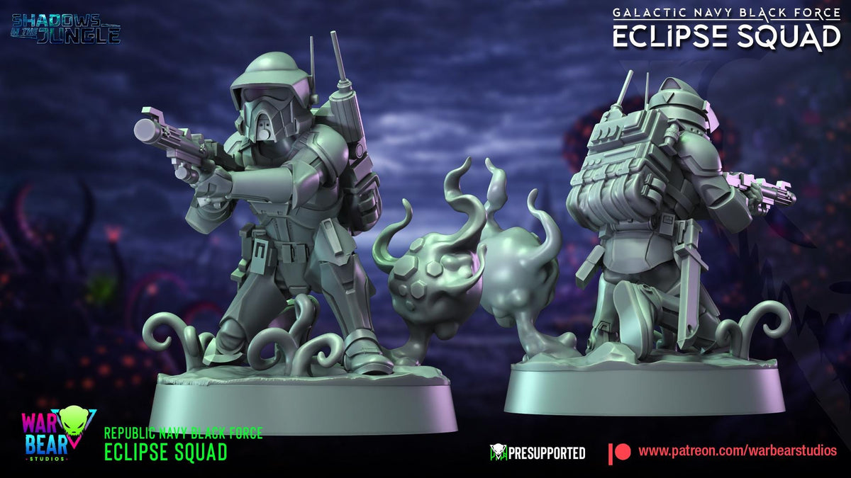 8 x imperial eclipse squad star wars rpg legion shatterpoint - war bear