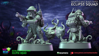 8 x imperial eclipse squad star wars rpg legion shatterpoint - war bear