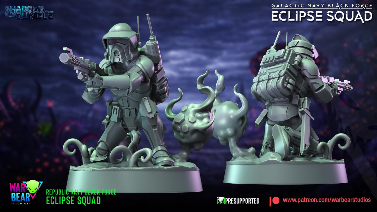 8 x imperial eclipse squad star wars rpg legion shatterpoint - war bear