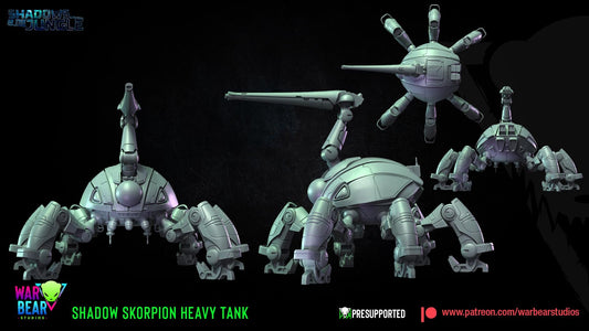 Shadow skorpion walker/tank star wars rpg legion shatterpoint - war bear