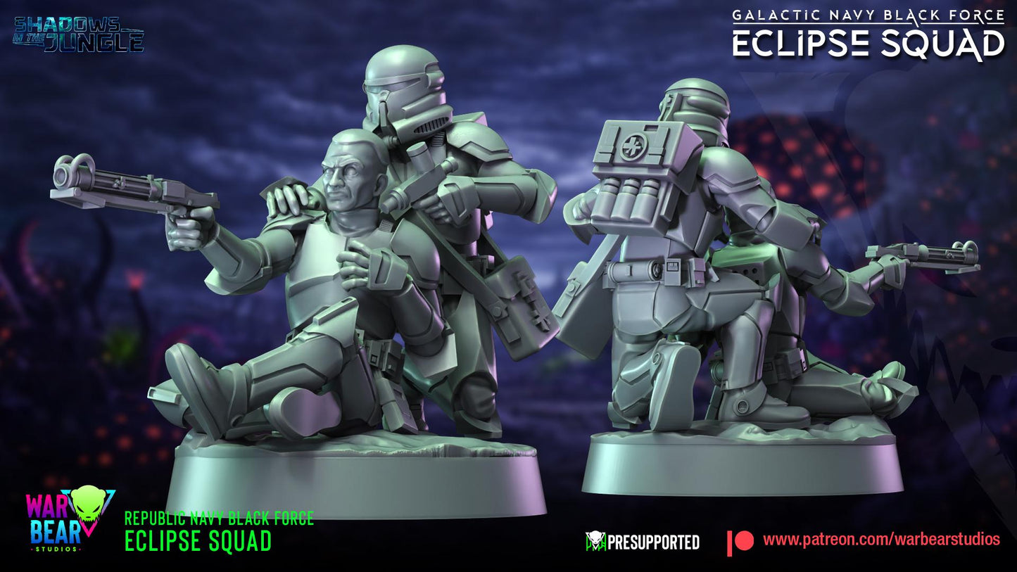 8 x imperial eclipse squad star wars rpg legion shatterpoint - war bear