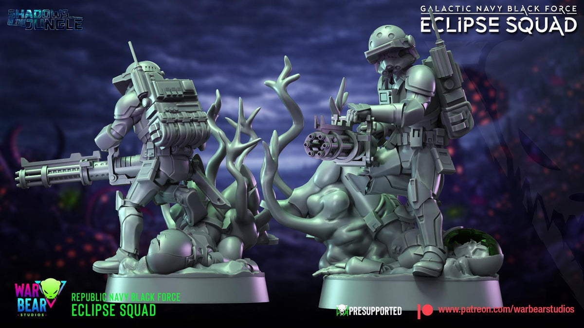 8 x imperial eclipse squad star wars rpg legion shatterpoint - war bear