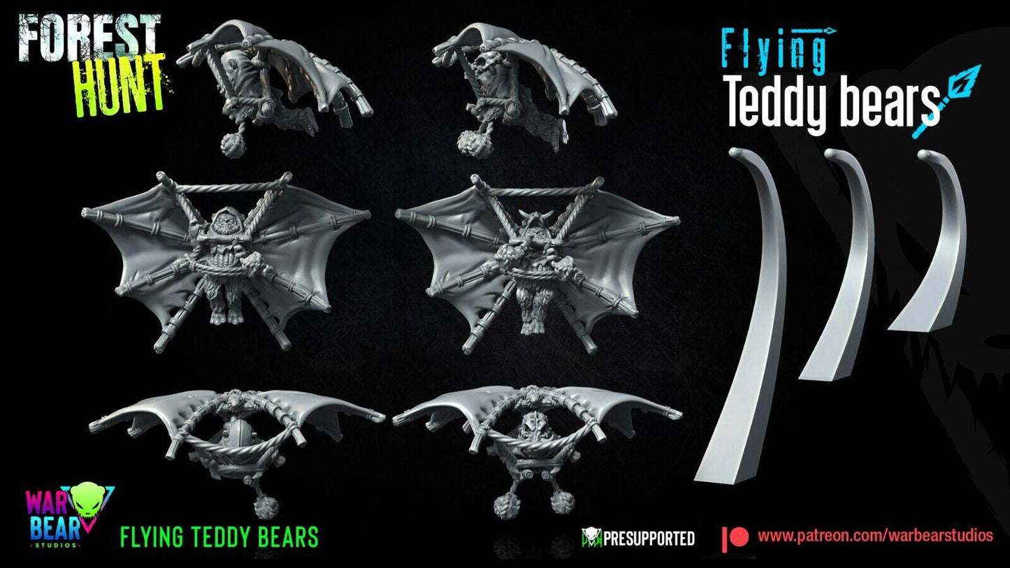 2 flying ewok star wars rpg legion shatterpoint compatible  war bear