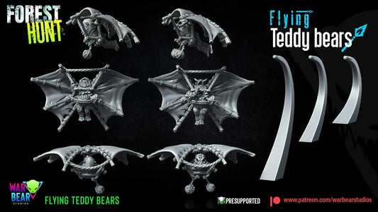 2 flying ewok star wars rpg legion shatterpoint compatible  war bear
