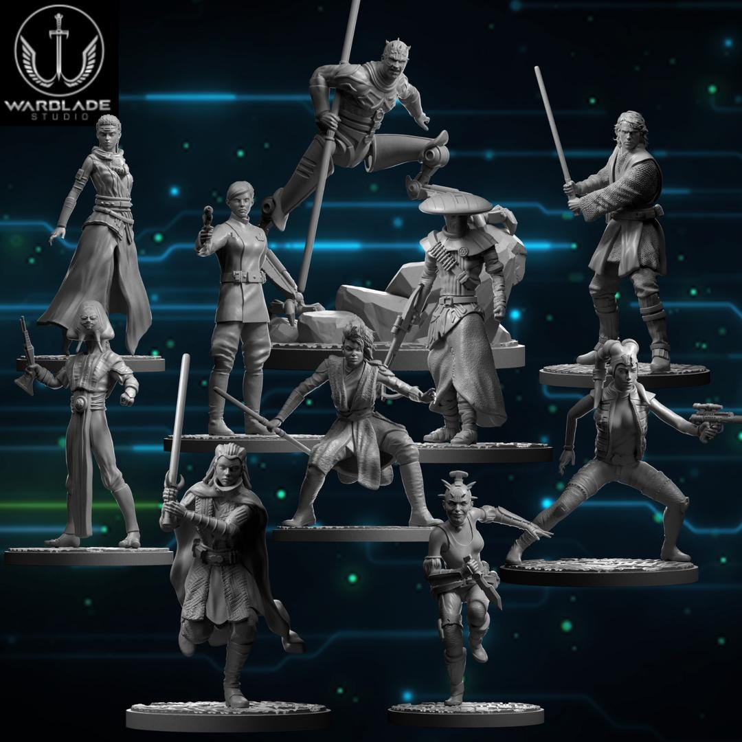 June 25 collection - star wars legion shatterpoint compatible warblade