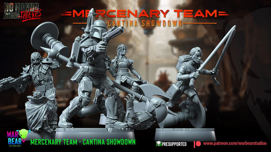 Mercenary team star wars rpg legion shatterpoint compatible - war bear