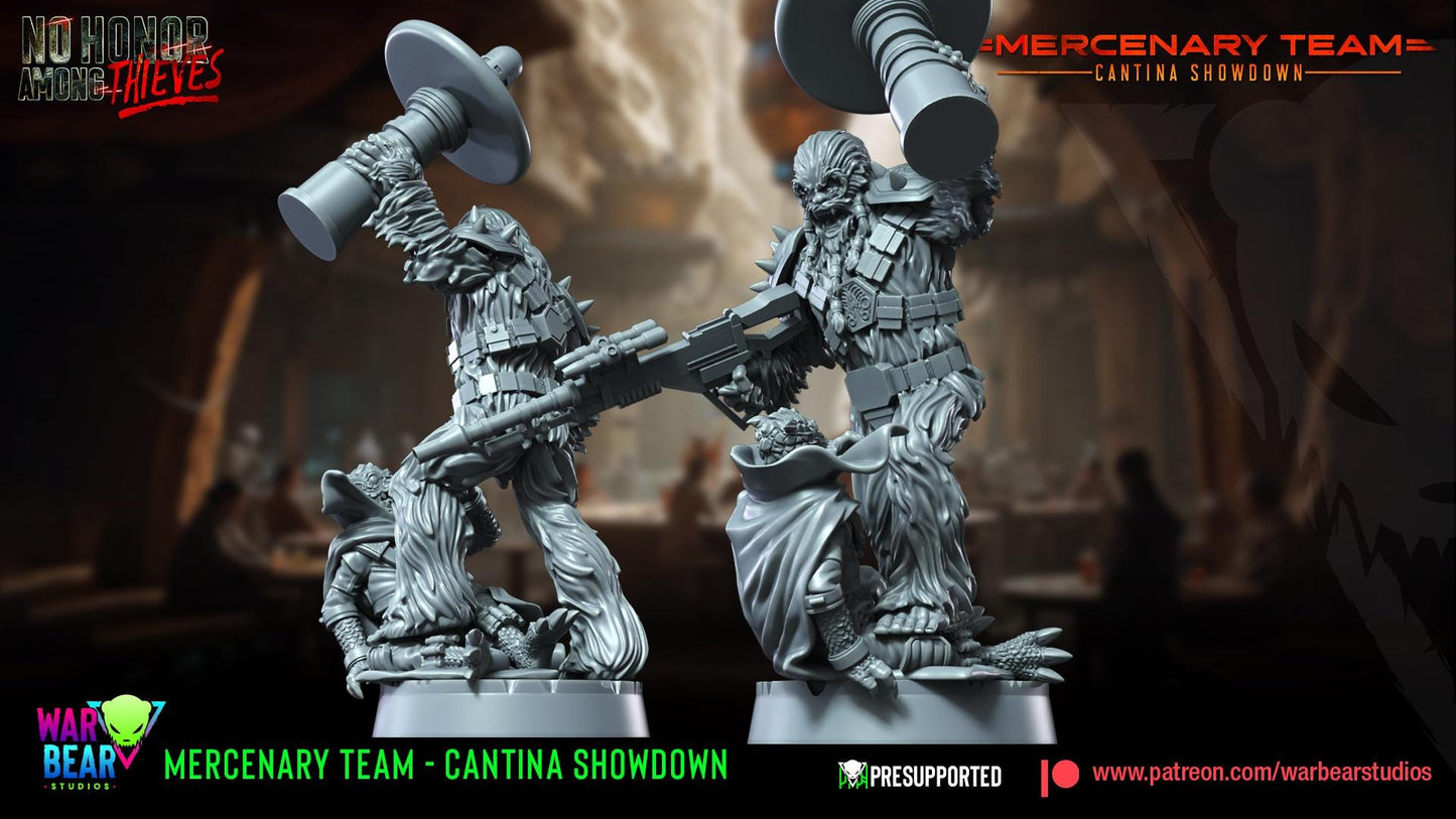 Mercenary team star wars rpg legion shatterpoint compatible - war bear