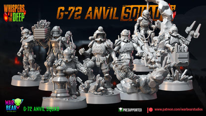 7x g-72 anvil trooper squad star wars legion rpg shatterpoint war bear