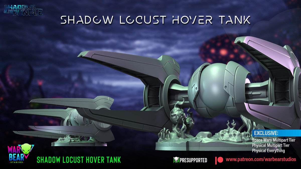 Shadow locust hover tank star wars rpg legion shatterpoint - war bear
