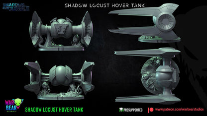 Shadow locust hover tank star wars rpg legion shatterpoint - war bear