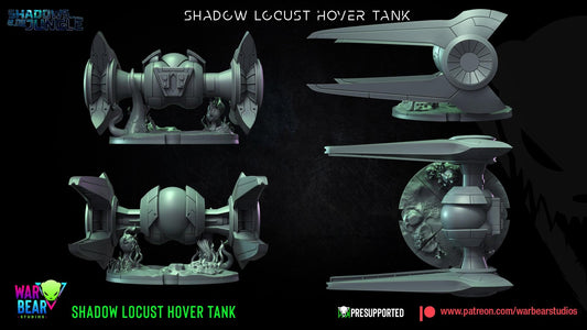 Shadow locust hover tank star wars rpg legion shatterpoint - war bear