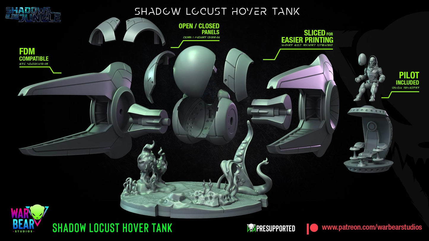 Shadow locust hover tank star wars rpg legion shatterpoint - war bear